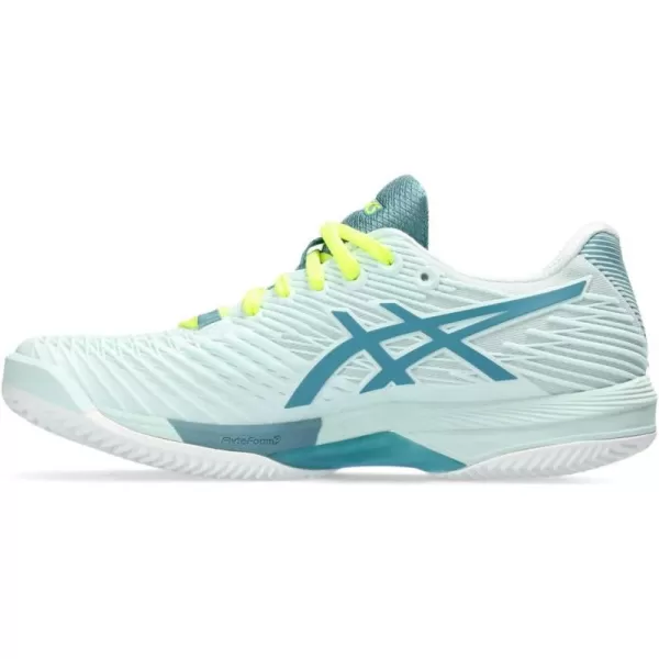 imageASICS Womens Solution Speed FlyteFoam 2 Clay Tennis ShoesSoothing SeaGris Blue