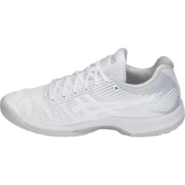 imageASICS Womens Solution Speed FlyteFoam Tennis ShoesWhiteSilver