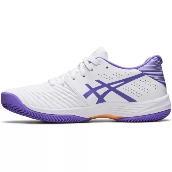 imageASICS Womens Solution Swift FlyteFoam Clay Tennis ShoesWhiteAmethyst