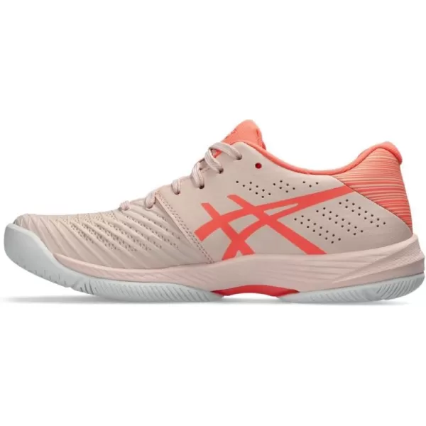 imageASICS Womens Solution Swift FlyteFoam Tennis ShoesPearl PinkSun Coral