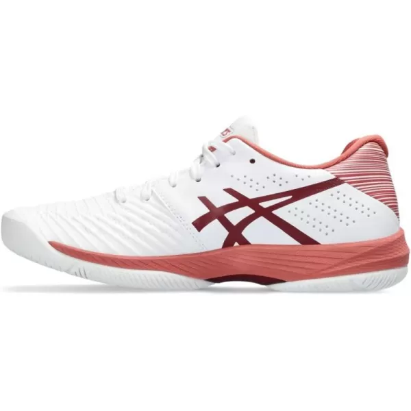 imageASICS Womens Solution Swift FlyteFoam Tennis ShoesWhiteAntique Red