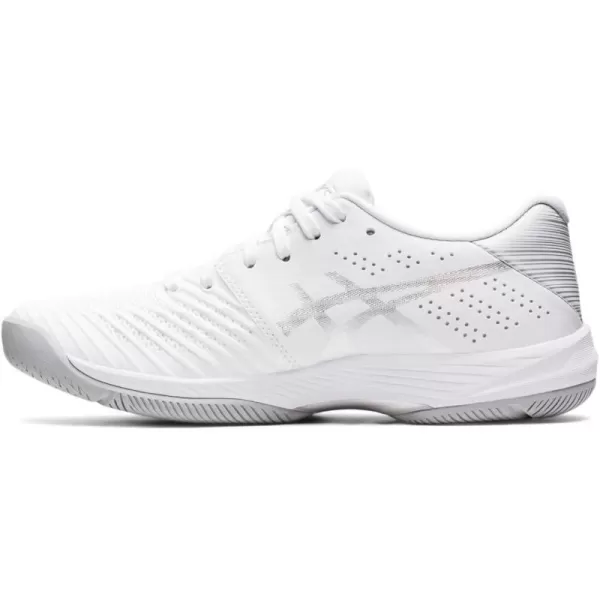 imageASICS Womens Solution Swift FlyteFoam Tennis ShoesWhitePure Silver