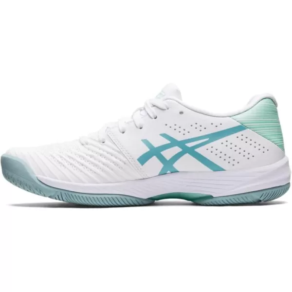 imageASICS Womens Solution Swift FlyteFoam Tennis ShoesWhiteSmoke Blue