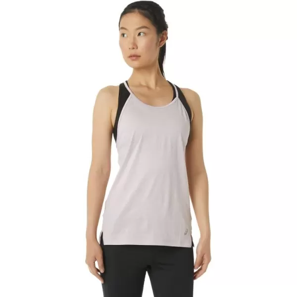 imageASICS Womens Strappy Tank Training ApparelBarely Rose Spacedye