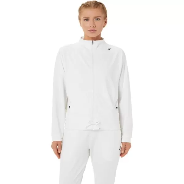 imageASICS Womens TENNIS STRONG 92 JACKETBrilliant WhitePerformance Black