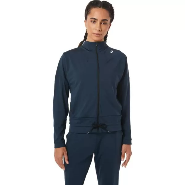 imageASICS Womens TENNIS STRONG 92 JACKETFrench BluePerformance Black