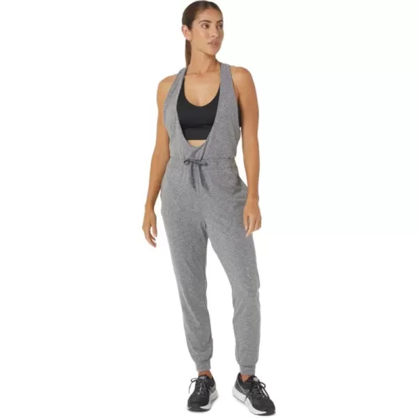 imageASICS Womens THE NEW STRONG rePURPOSED JUMPSUIT Training ApparelDark Grey Heather