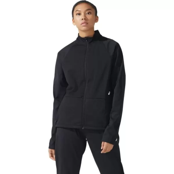 imageASICS Womens THERMOSTORM FULL ZIP JACKET Running ApparelPerformance BlackPerformance Black