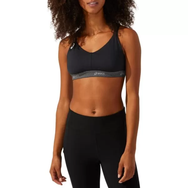 imageASICS Womens Team Band Bra ApparelBlack