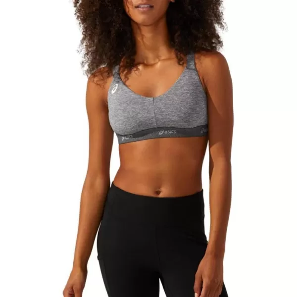 imageASICS Womens Team Band Bra ApparelSteel Grey