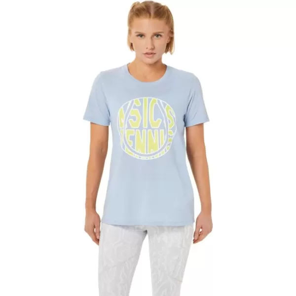 imageASICS Womens Tennis Strong 92 Graphic TEE ApparelMistGlow Yellow