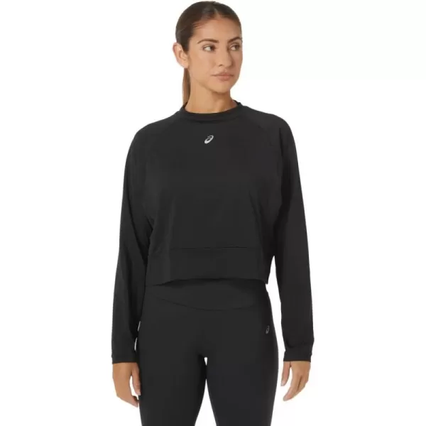 imageASICS Womens The New Strong rePURPOSED Pullover Training ApparelBlack