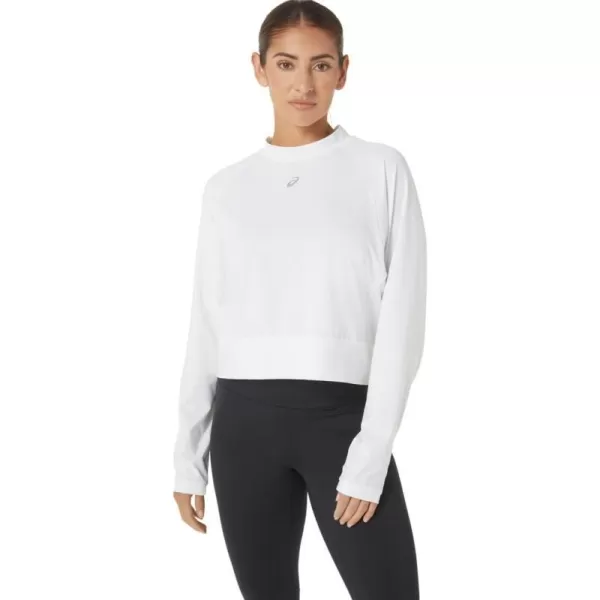 imageASICS Womens The New Strong rePURPOSED Pullover Training ApparelWhite