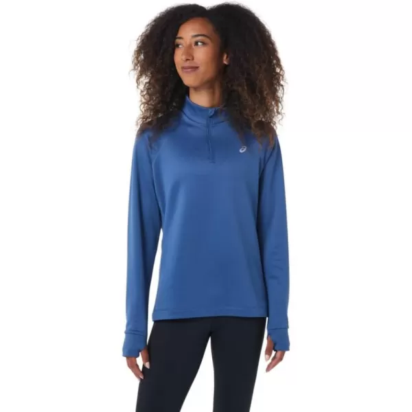 imageASICS Womens Thermopolis 14 Zip ApparelGrand Shark