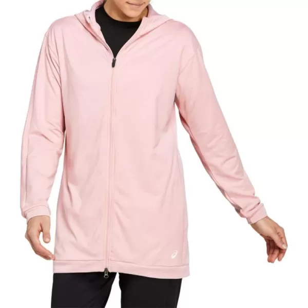 imageASICS Womens Thermopolis Fleece FullZip Hoodie Training ApparelGinger Peach