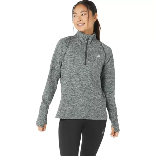 imageASICS Womens Thermopolis Half Zip Running ApparelRain Forest