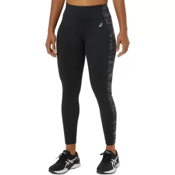 imageASICS Womens Thermopolis Winter Tight Running ApparelPerformance BlackGrey Multi