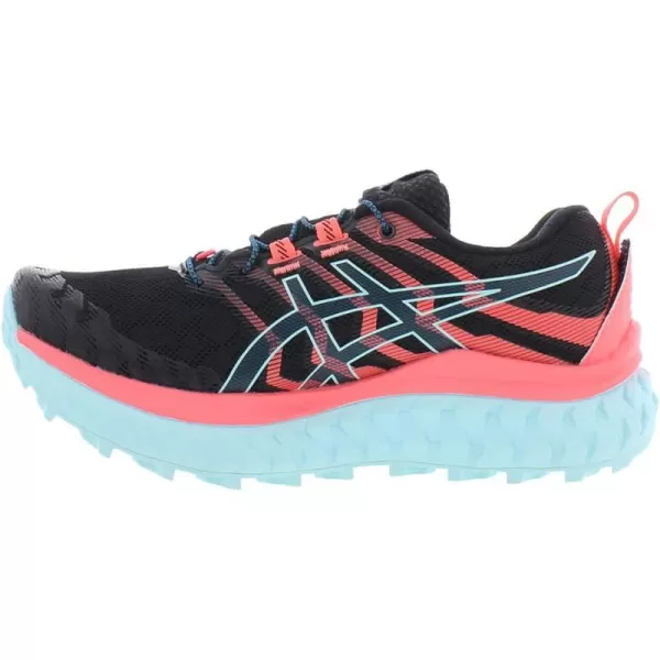imageASICS Womens Trabuco Max Running ShoesBlackRedBlue