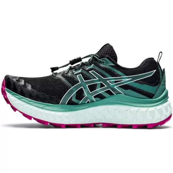imageASICS Womens Trabuco Max Running ShoesBlackSoothing Sea