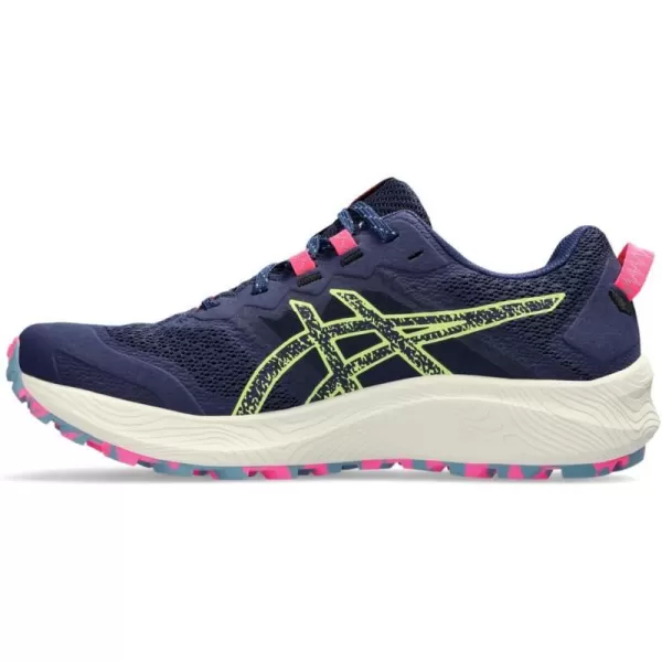 imageASICS Womens Trabuco Terra 2 Running ShoesDeep OceanLime Green