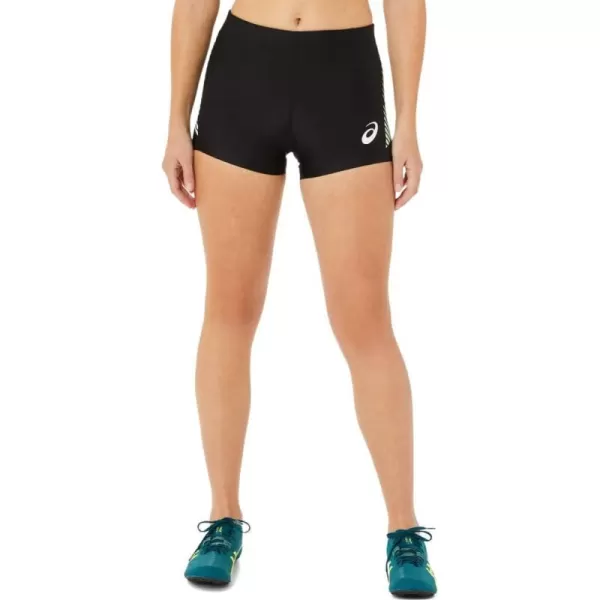 imageASICS Womens Track HOT Pant Track  Field ApparelPerformance Black