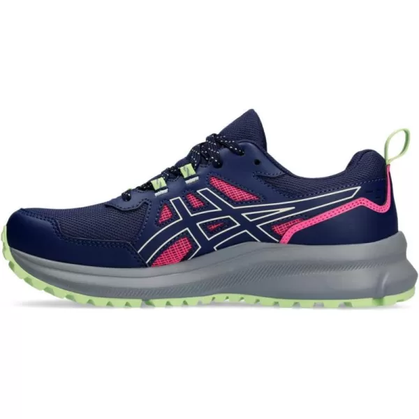 imageASICS Womens Trail Scout 3 Running ShoesDeep OceanGris Blue