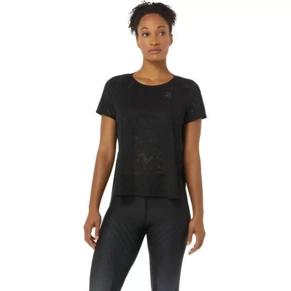 imageASICS Womens Ventilate ACTIBREEZE Short Sleeve TOP ApparelPerformance Black