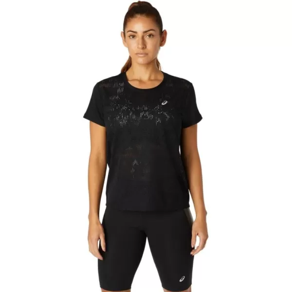 imageASICS Womens Ventilate Short Sleeve TOP Running ApparelPerformance Black