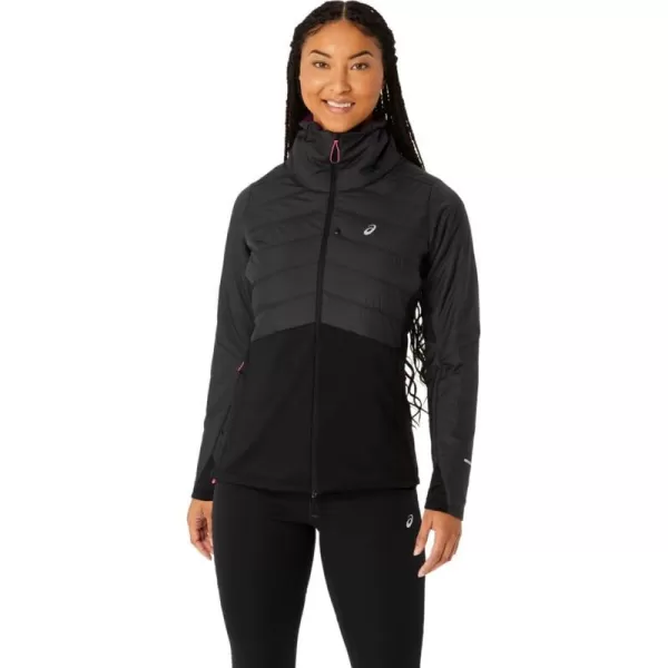imageASICS Womens WINTER RUN JACKET ApparelPerformance Black