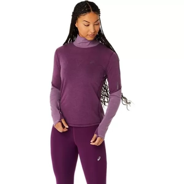imageASICS Womens Winter Run 12 Zip MID Layer ApparelDeep Mauve
