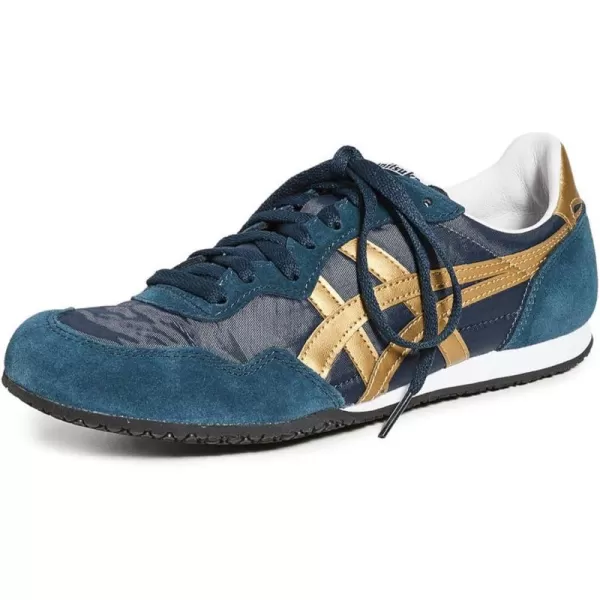 imageOnitsuka Tiger Unisex Serrano ShoesNavyGold