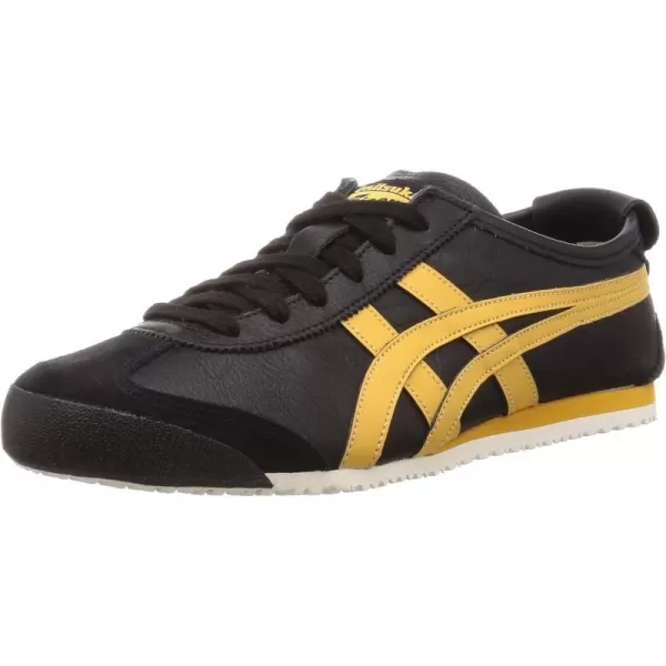 imageOnitsuka Tiger Womens Mexico 66 Shoes 1182A007Black Honey Gold