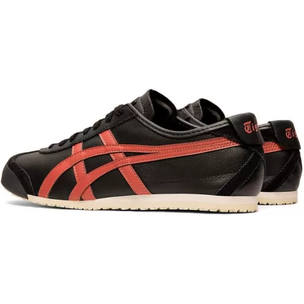 imageOnitsuka Tiger Womens Mexico 66 Shoes 1182A007BlackBurnt Red
