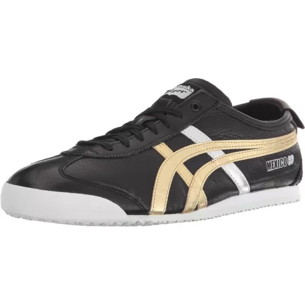 imageOnitsuka Tiger Womens Mexico 66 Shoes 1182A007BlackGold