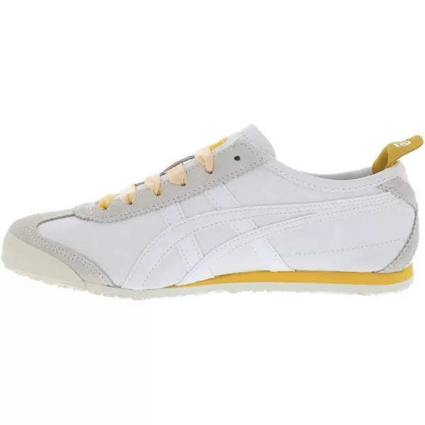 imageOnitsuka Tiger Womens Mexico 66 Shoes 1182A007WhiteYellow