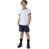 imageASICS BOYS TENNIS Short Sleeve TOP TENNIS Apparel M BRILLIANT WHITEMIDNIGHT