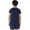 imageASICS BOYS TENNIS Short Sleeve TOP TENNIS Apparel M MIDNIGHTBRILLIANT WHITE