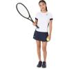imageASICS GIRLS TENNIS Short Sleeve TOP TENNIS Apparel M BRILLIANT WHITEMIDNIGHT