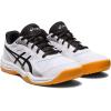 imageASICS Kids Upcourt 5 GS Sneakers for Little and Big Kid  Textile Upper with LaceUp Closure and EyeCatching DesignWhiteBlack
