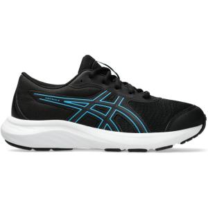 imageASICS Kids Contend 9 Grade School Running ShoesBlackDigital Aqua