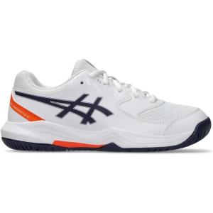 imageASICS Kids GelDedicate 8 Grade School Tennis ShoeWhiteIndigo Fog