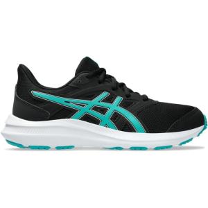 imageASICS Kids JOLT 4 Grade School Running ShoesBlackWave Teal