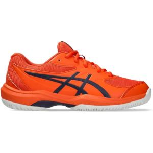 imageASICS UnisexChild GelGame Gs Little Big Kid SneakerNova OrangeIndigo Fog
