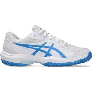imageASICS UnisexChild GelGame Gs Little Big Kid SneakerWhiteBlue Coast