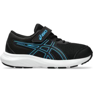 imageASICS Kids Contend 9 PreSchool Running ShoesBlackDigital Aqua