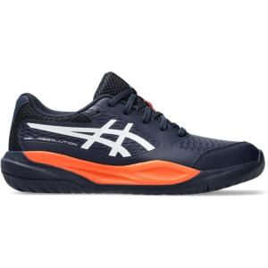 imageASICS Kids GelResolution X Grade School Tennis ShoesMidnightWhite