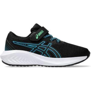 imageASICS Kids PRE Excite 10 PreSchool Running ShoesBlackDigital Aqua