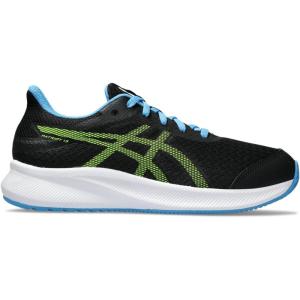 imageASICS Kids Patriot 13 Grade School Running ShoesBlackElectric Lime