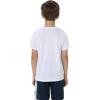 imageASICS Kids SPIRAL GRAPHIC Short Sleeve TEE Training Apparel L BRILLIANT WHITE