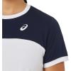 imageASICS Kids TENNIS Short Sleeve TOP Apparel L BRILLIANT WHITEMIDNIGHT